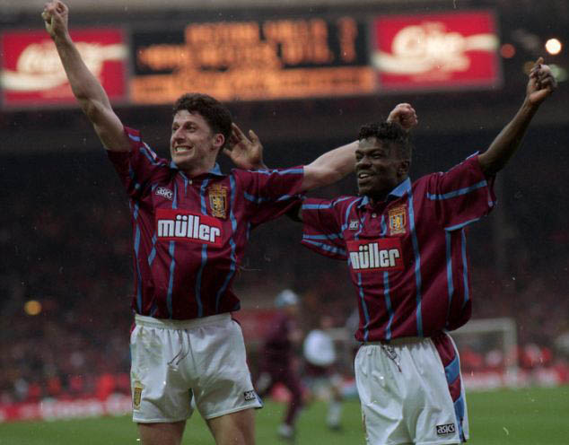 Tony Daley With Andy Townsend